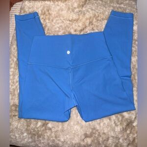 Women's Blue Lululemon Align High-Waist Leggings